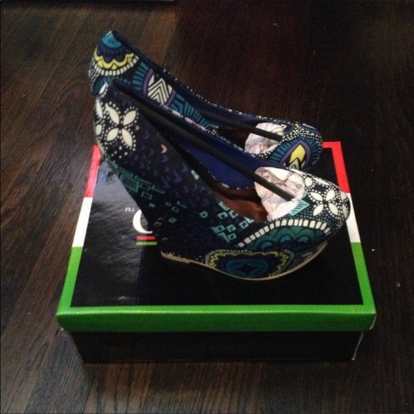 Bucco Vintage Platform Ceres Wedge - Picture 4 of 4